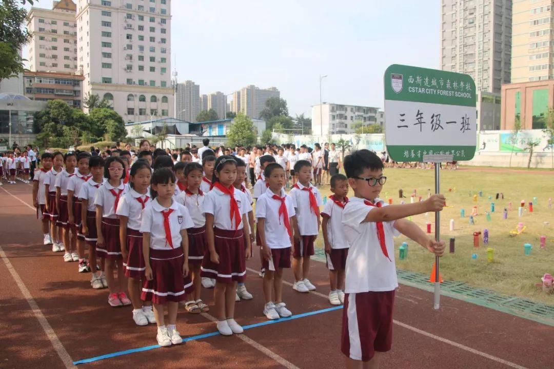 磨炼意志，蜕酿生长——z6com尊龙凯时都会森林学校小学部2019—2020学年军事会操演习